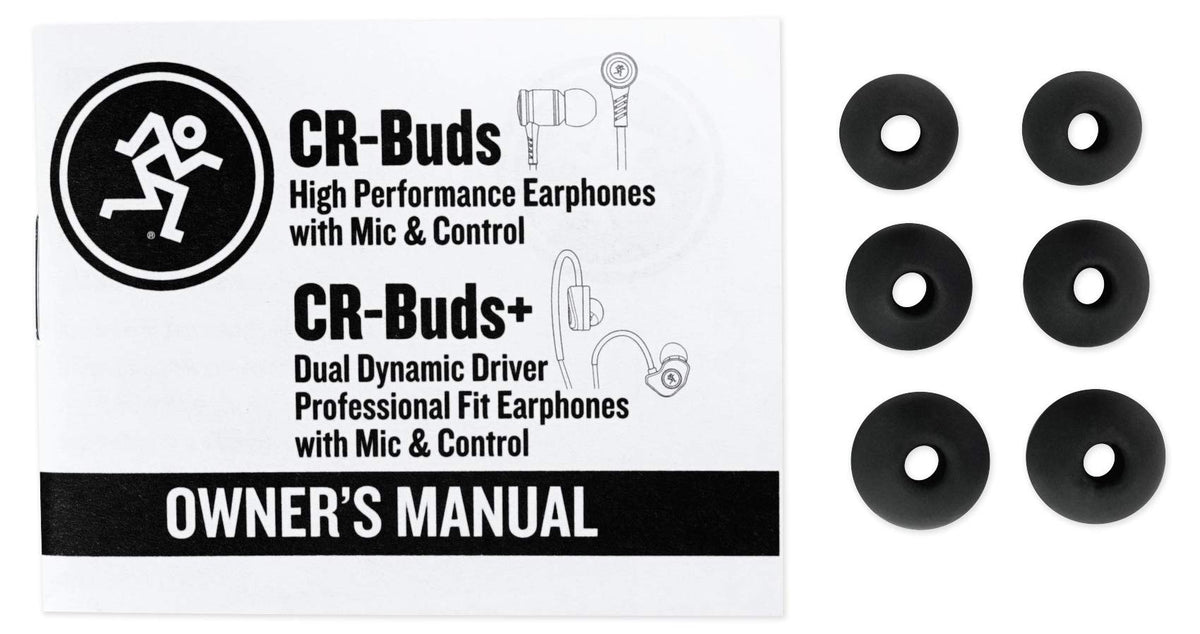 Mackie CR-BUDS Wired In-Ear Earphones
