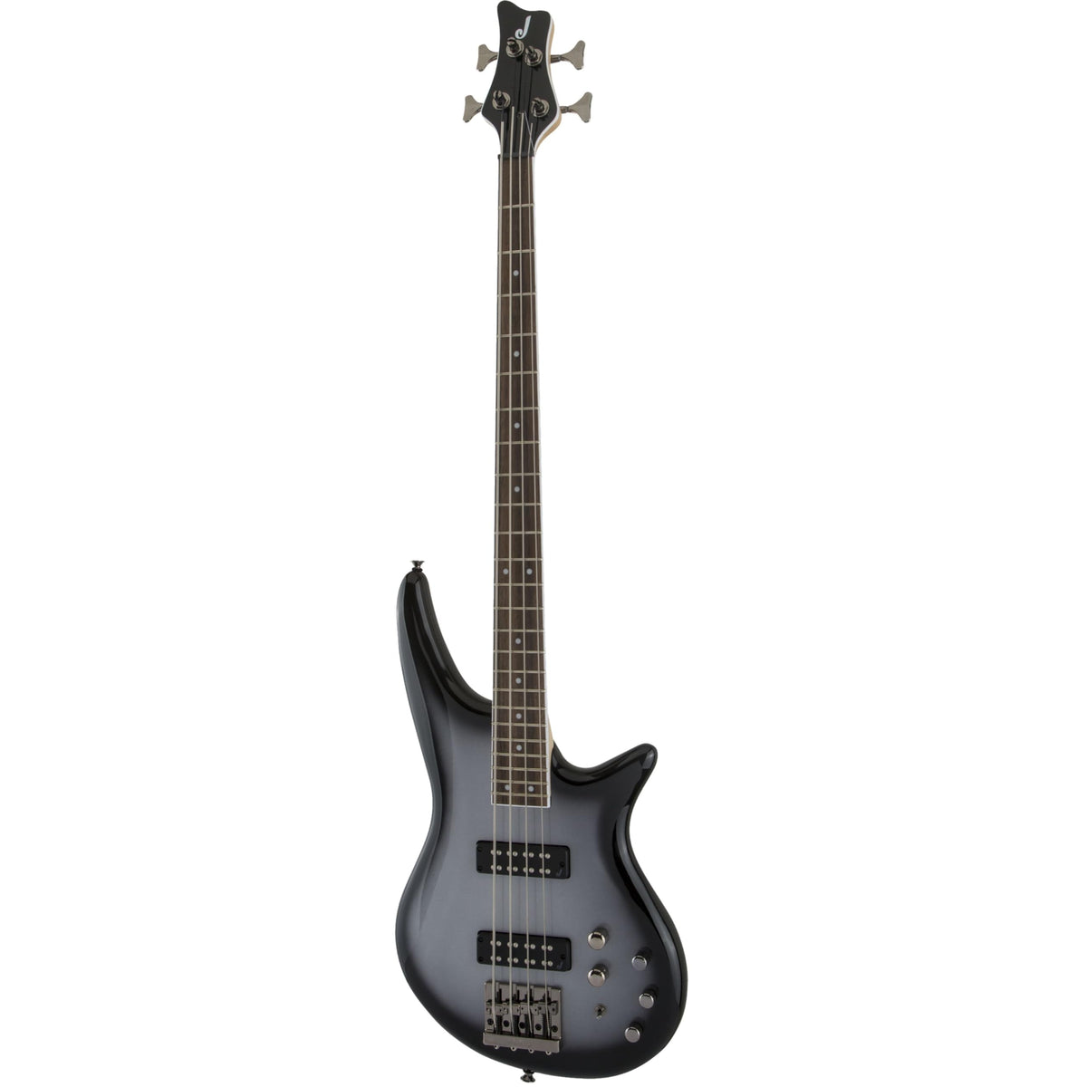 Jackson JS3 Spectra 4-String Electric Bass, Silverburst