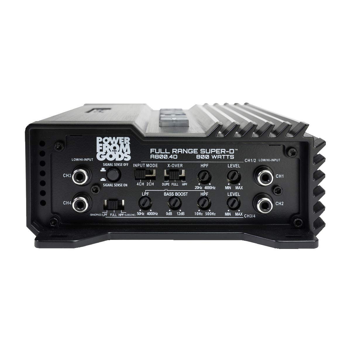 Hifonics A800.4D 4-Channel Car Amplifier