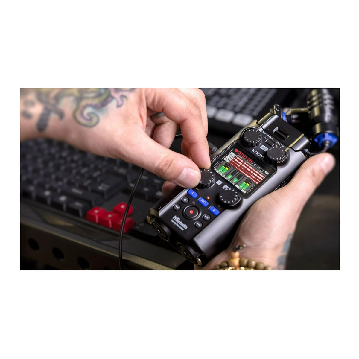 Zoom H5studio 32-Bit Float Handheld Recorder