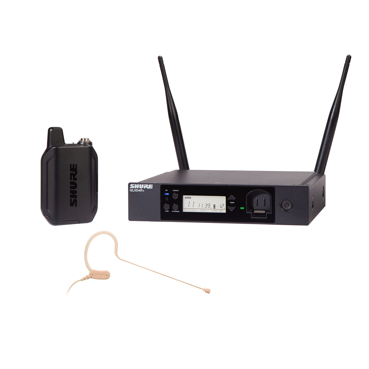 Shure GLXD14R+/MX53-Z3 Digital Wireless Rack System