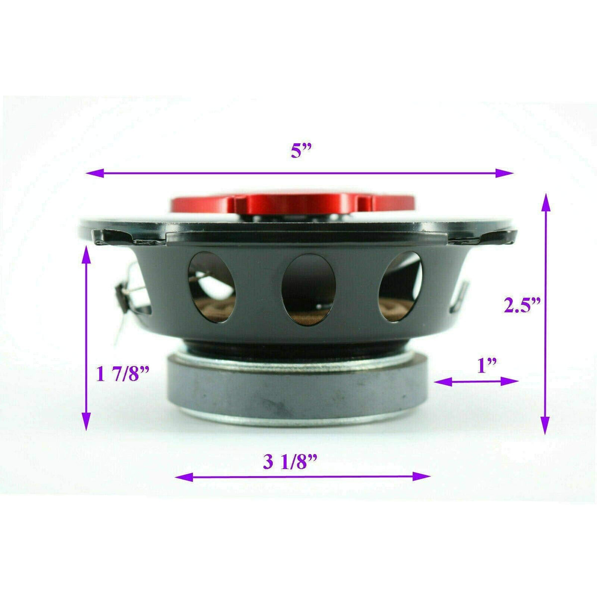 SoundXtreme ST-503 5.25" 3-Way Coaxial Speakers