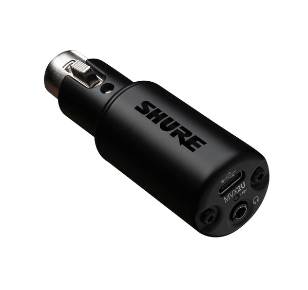 Shure MVX2U XLR-to-USB Digital Audio Interface