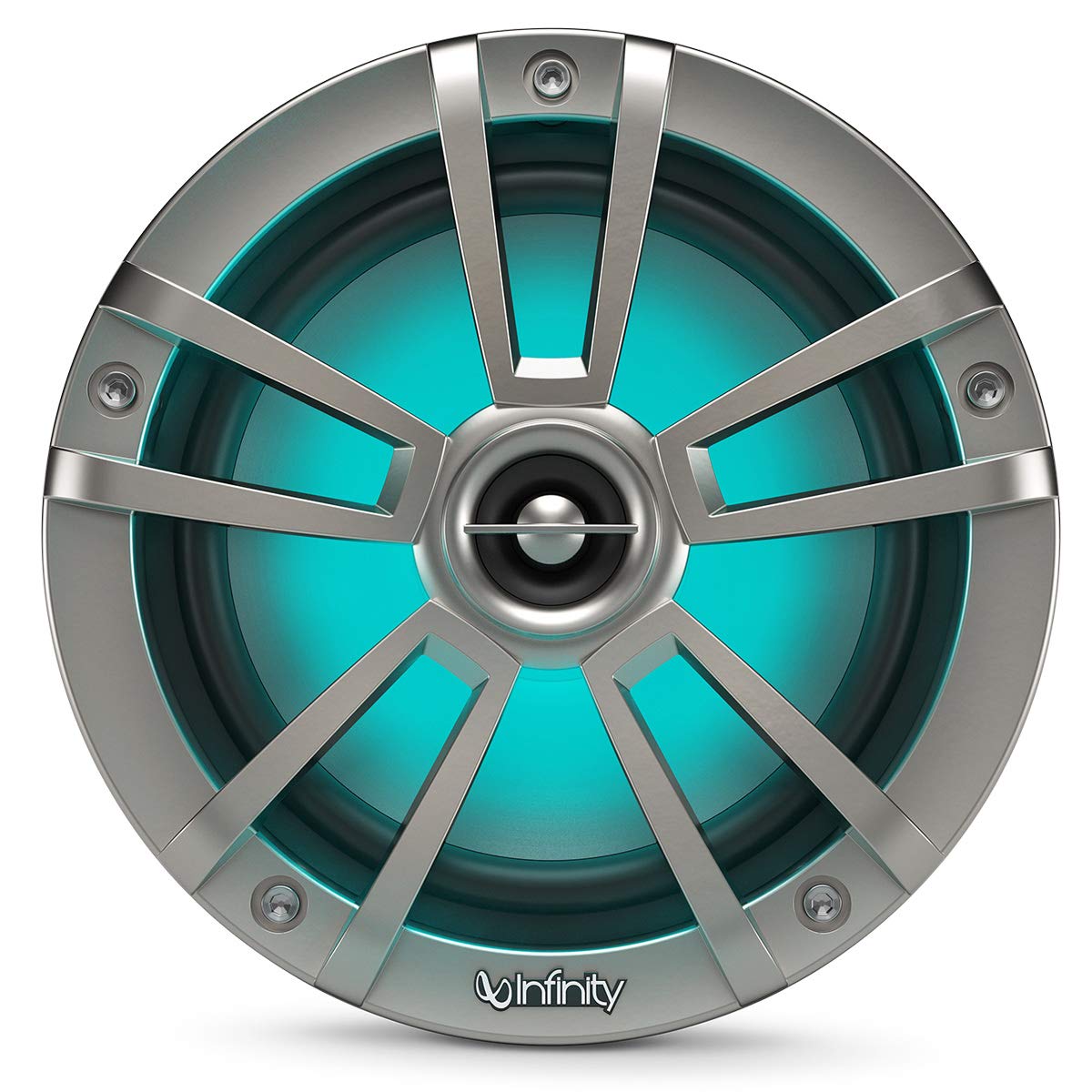 Infinity 622MLT 6.5" RGB LED Marine Coaxial Speakers