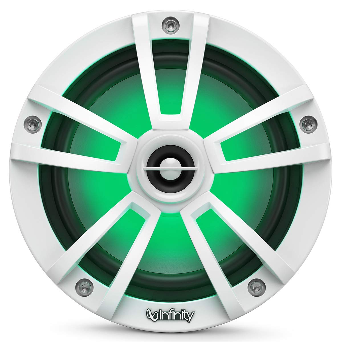 Infinity 622MLW 6.5" RGB LED Marine Coaxial Speakers