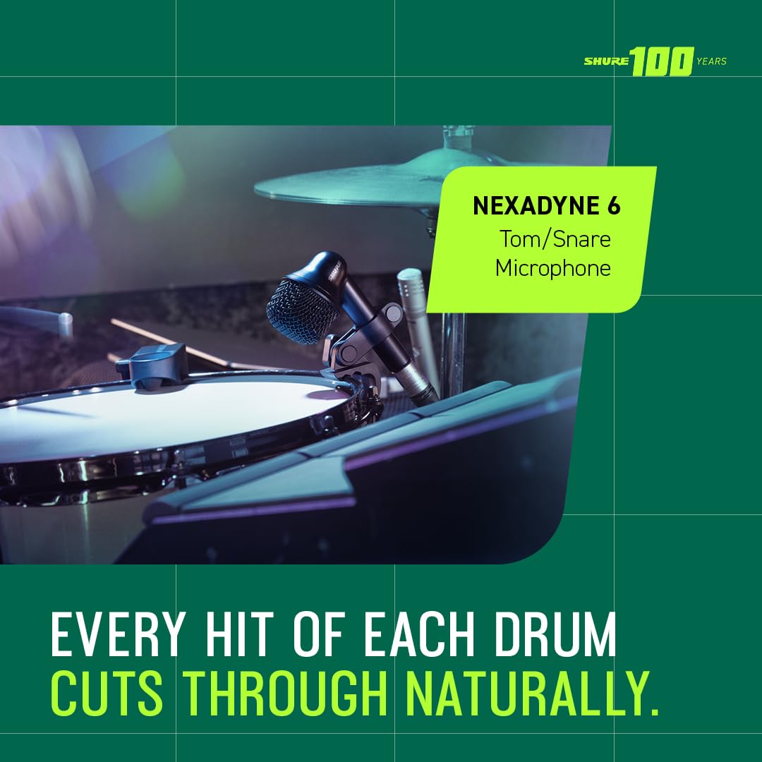 Shure NXN6 Nexadyne 6 Tom/Snare Drum Microphone