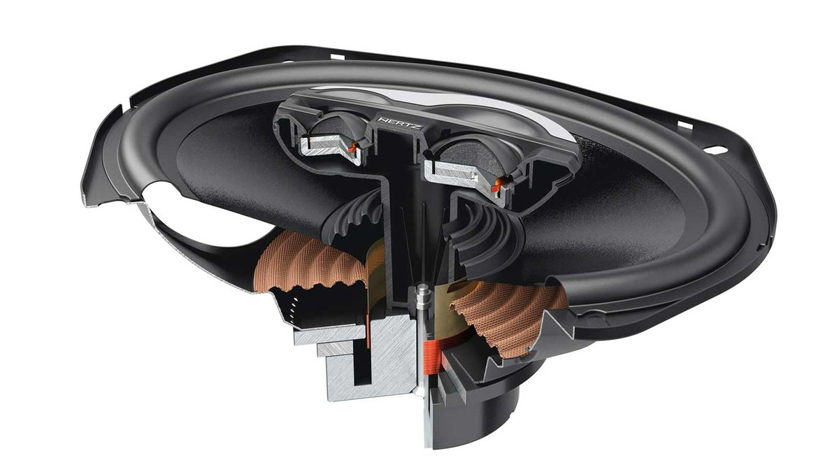 Hertz SX690NEO-1 6x9" 3-Way Coaxial Speakers