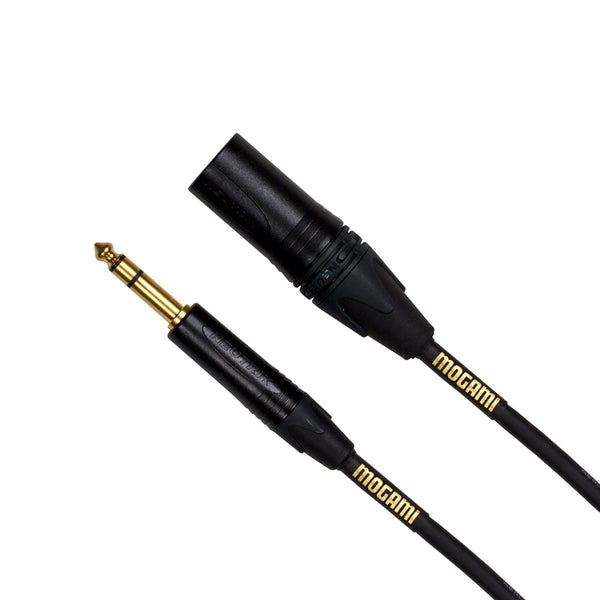 Mogami GOLD TRS-XLRM-20 20' TRS-to-XLRM Patch Cable