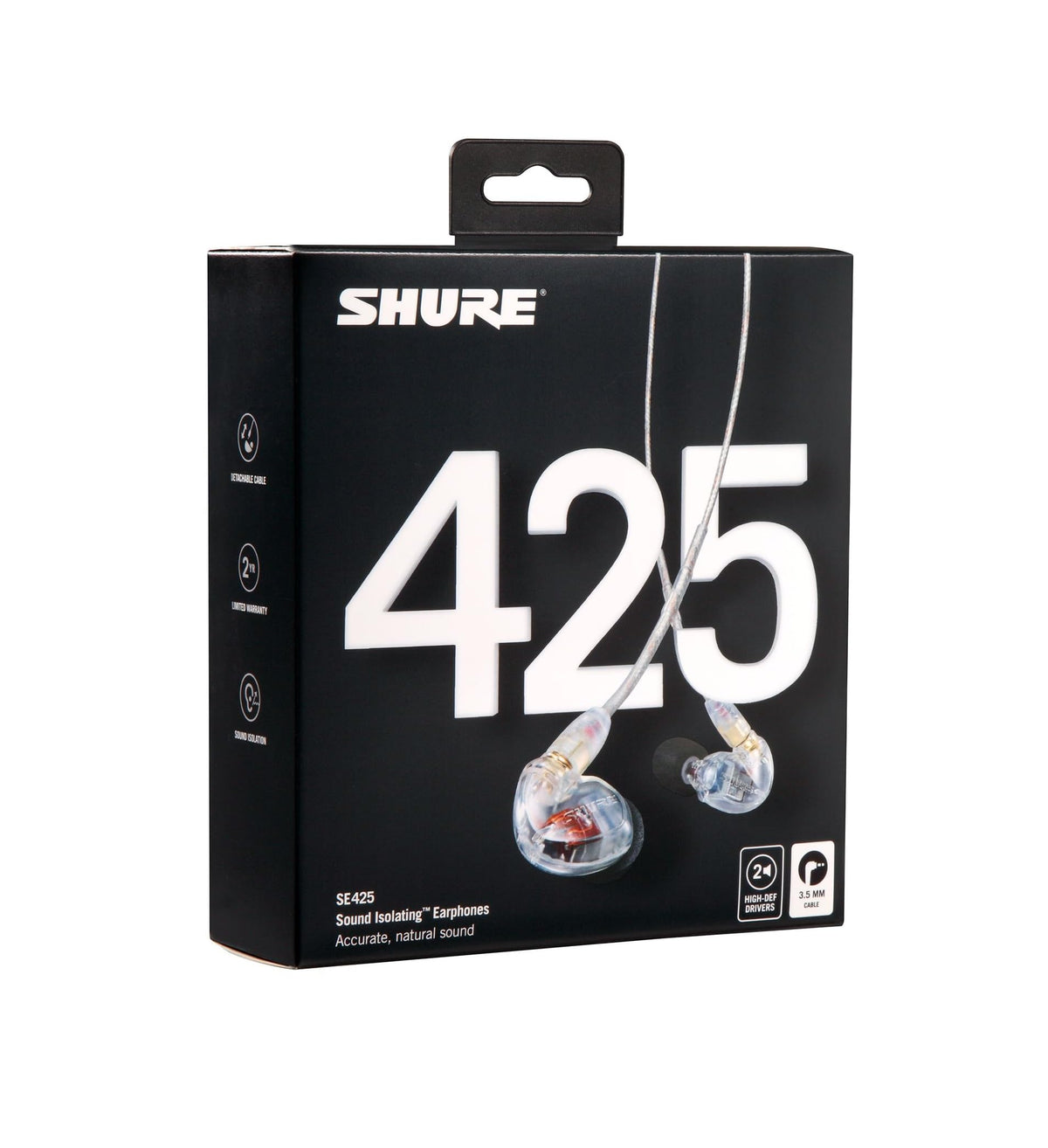 Shure SE425-CL Professional Sound Isolating Earphones