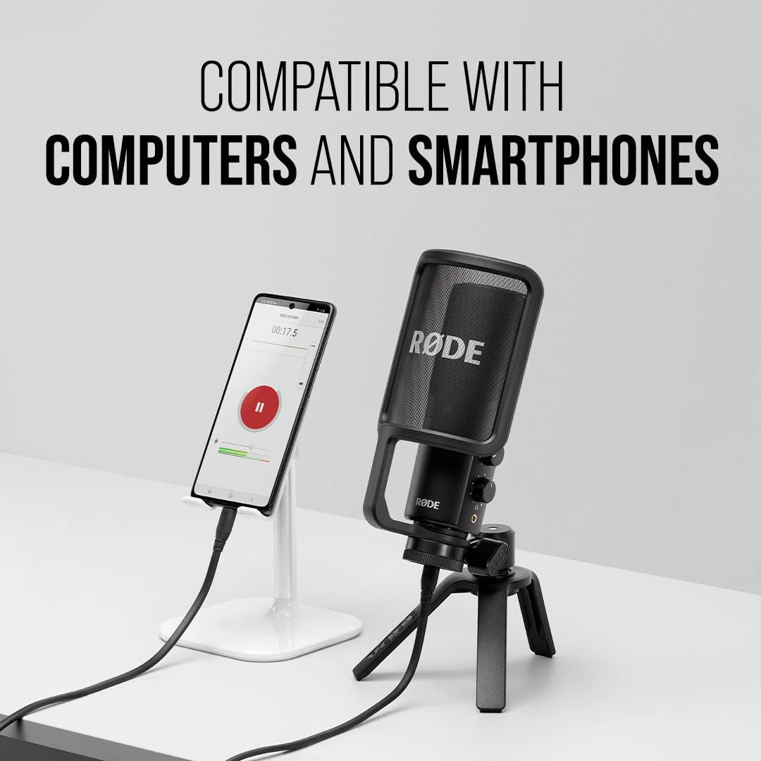 RØDE NT-USB+ Professional USB Condenser Microphone