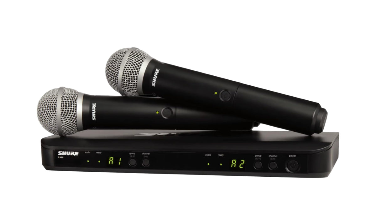 Shure BLX288/PG58-J11 Dual Wireless Microphone System