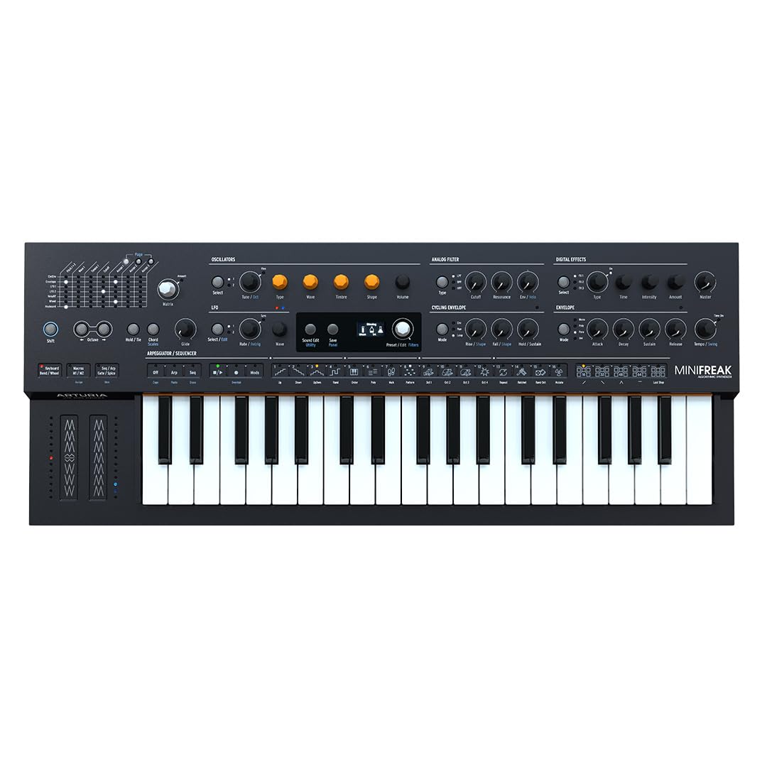 Arturia MINIFREAK 37-Key 6-Voice Hybrid Synthesizer