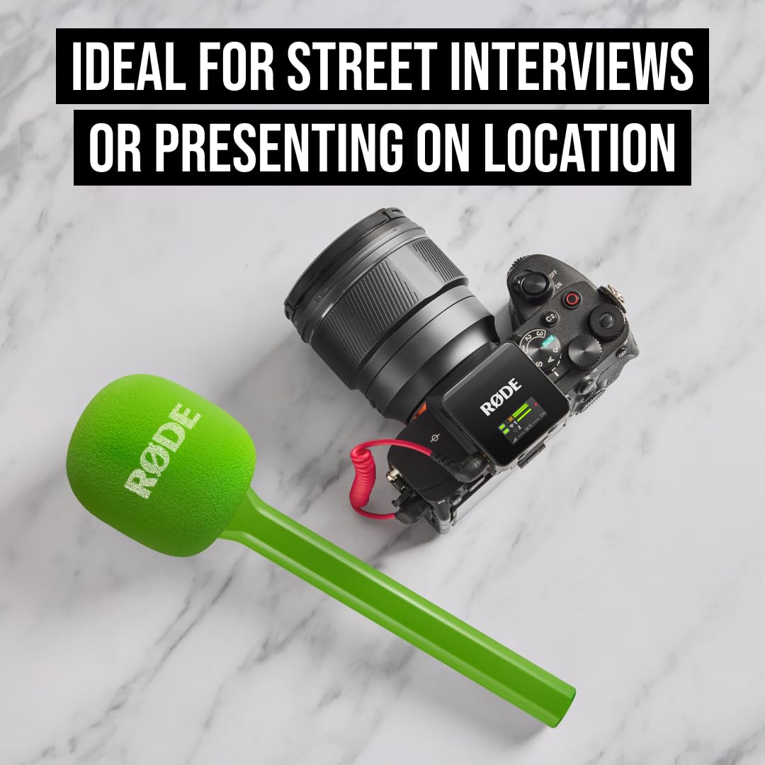 RØDE INTERVIEWGOGRE Interview GO Green Handheld Adaptor