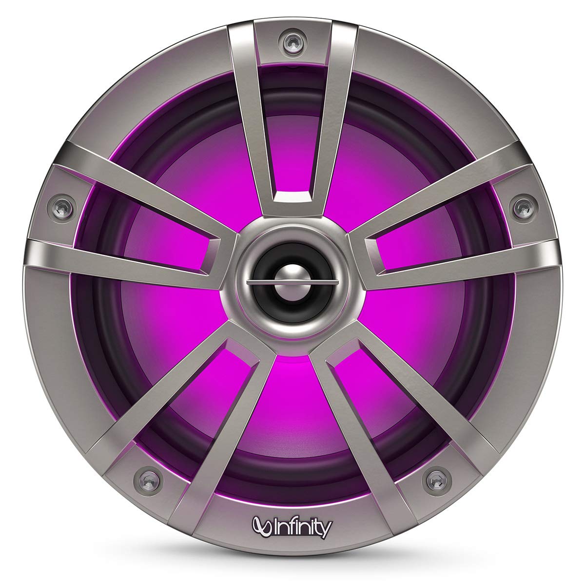 Infinity 622MLT 6.5" RGB LED Marine Coaxial Speakers
