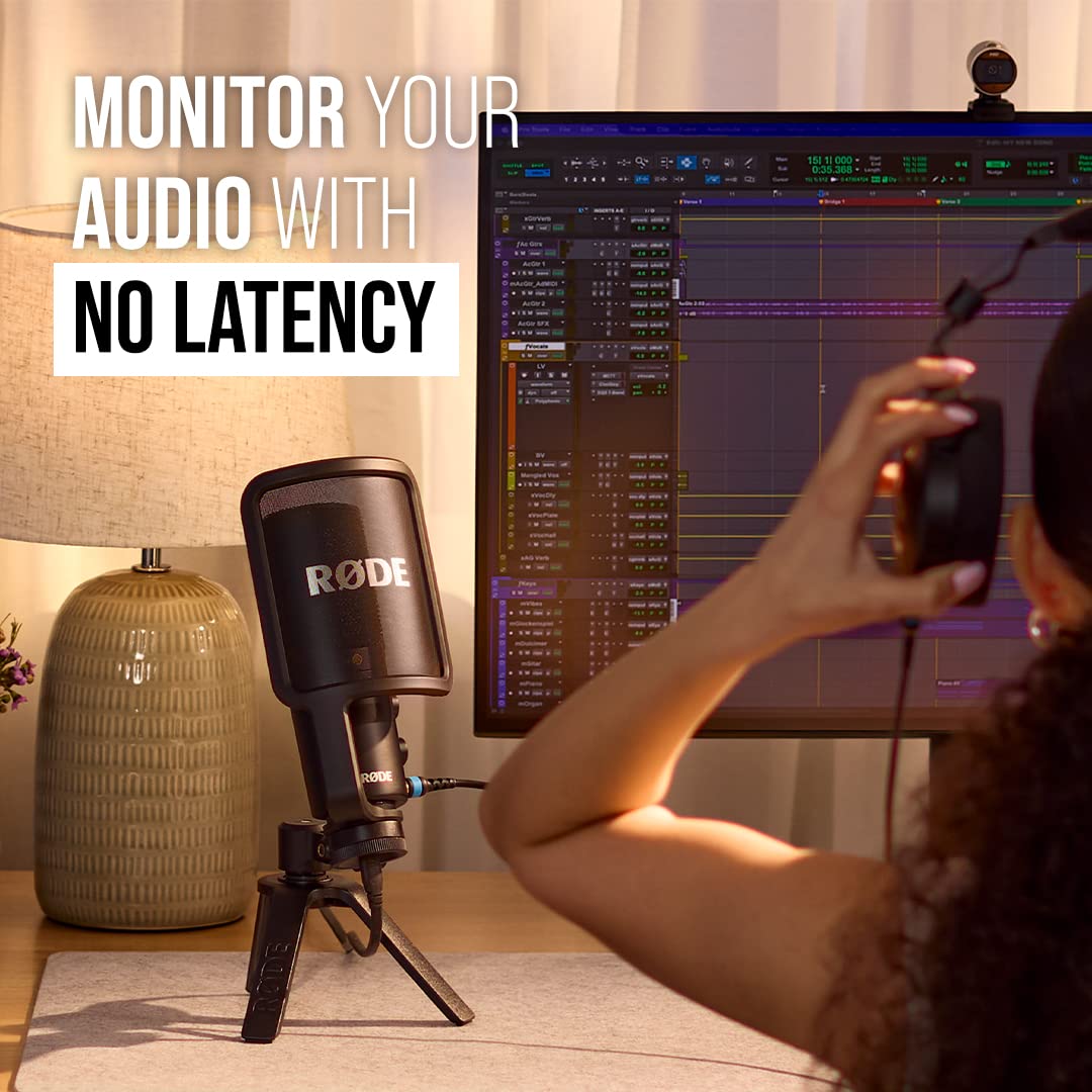 RØDE NT-USB+ Professional USB Condenser Microphone