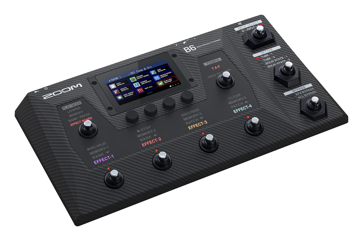 Zoom B6 Bass Multi-Effects Processor