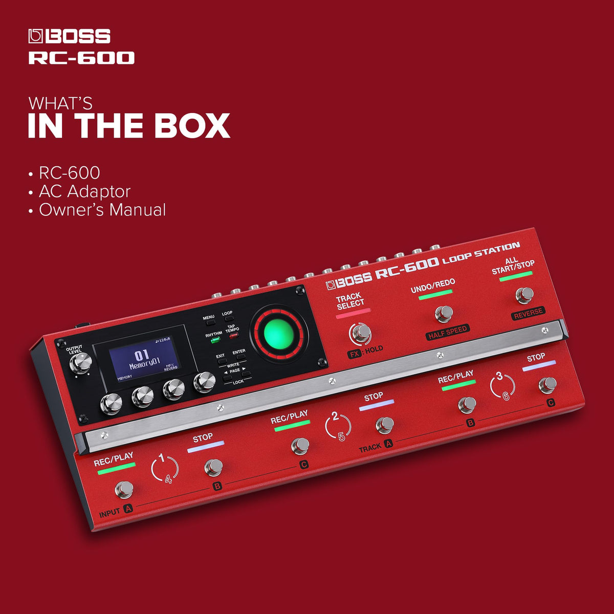 BOSS RC-600 Floor-Based Loop Station