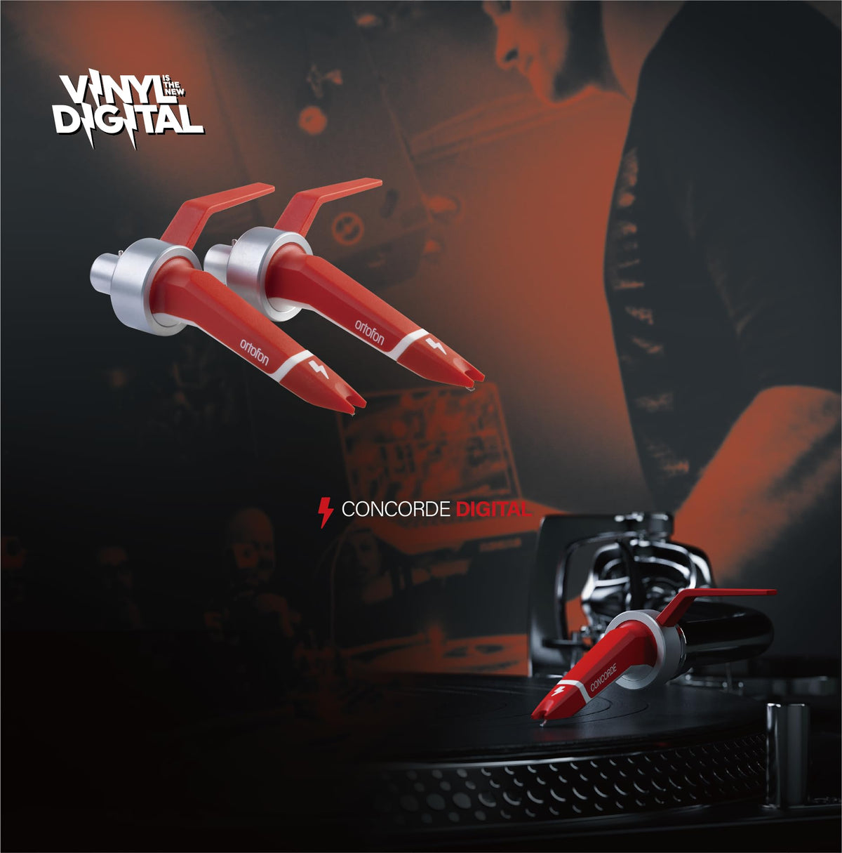 Ortofon CC-MK2 DIGITAL TWIN DJ Cartridge Twin Pack