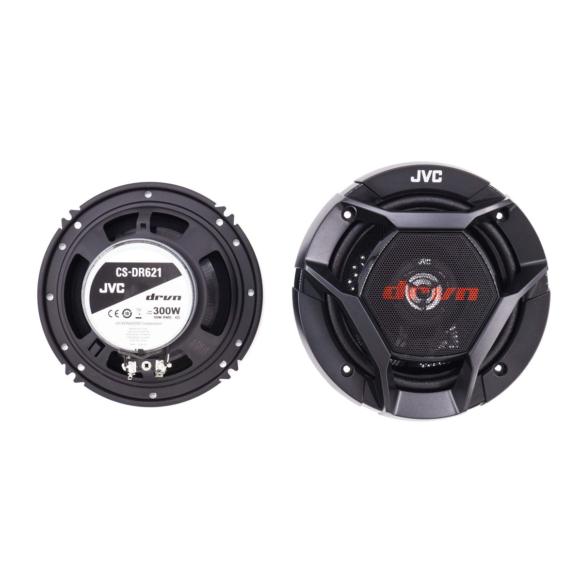 JVC CS-DR621 6.5" 2-Way Coaxial Car Speakers