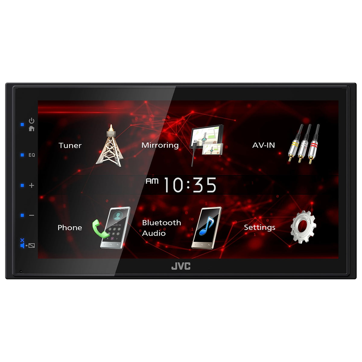JVC KW-M180BT Double DIN 6.75" Digital Media Receiver