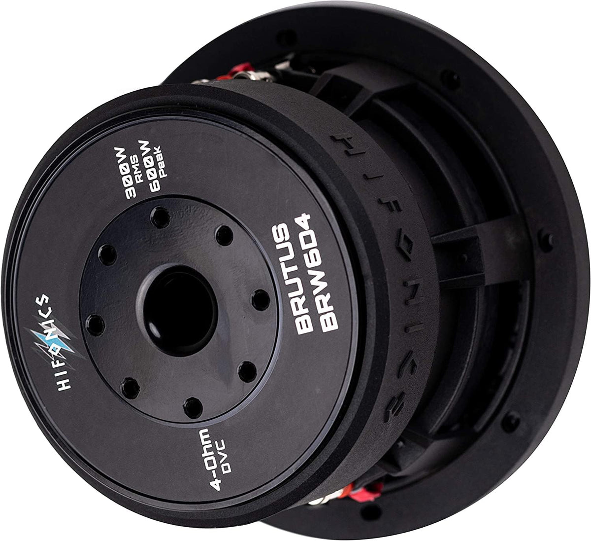Hifonics BRW6D4 6.5" Dual 4-Ohm Car Subwoofer