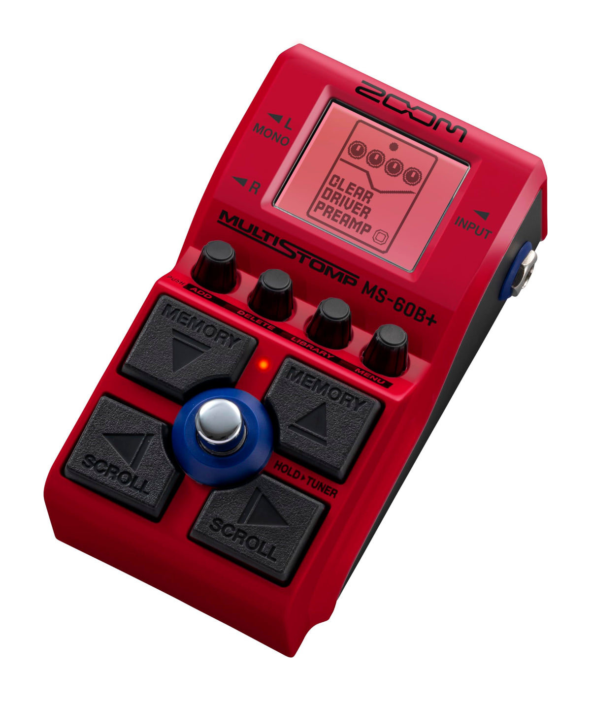 Zoom MS-60B+ MultiStomp Bass Effects Pedal