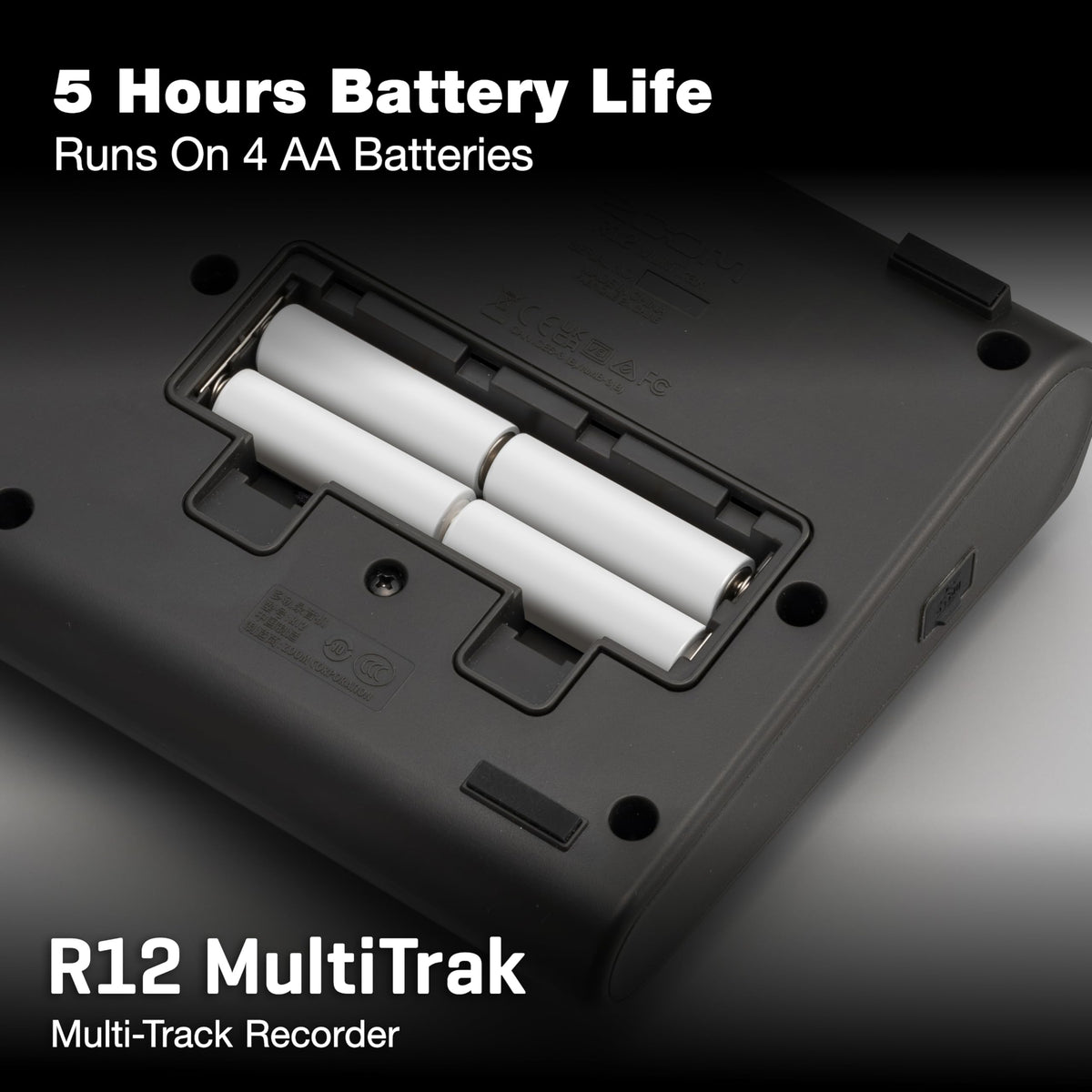 Zoom R12 MultiTrak 8-Track Portable Recorder