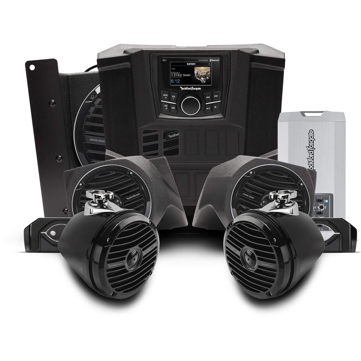 Rockford Fosgate RNGR-STAGE4 6.5/10" Ranger Audio Kit