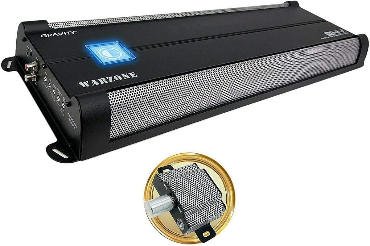 Gravity Audio WZ-8000.1D Warzone Class D Mono Amplifier