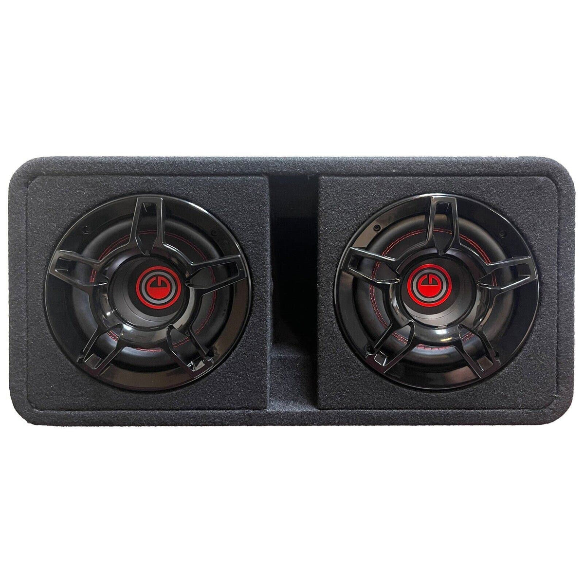Gravity G8BD2 Dual 8" Powered Ported Subwoofer Enclosure