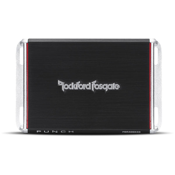 Rockford Fosgate PBR400X4D Compact 4-Channel Amplifier