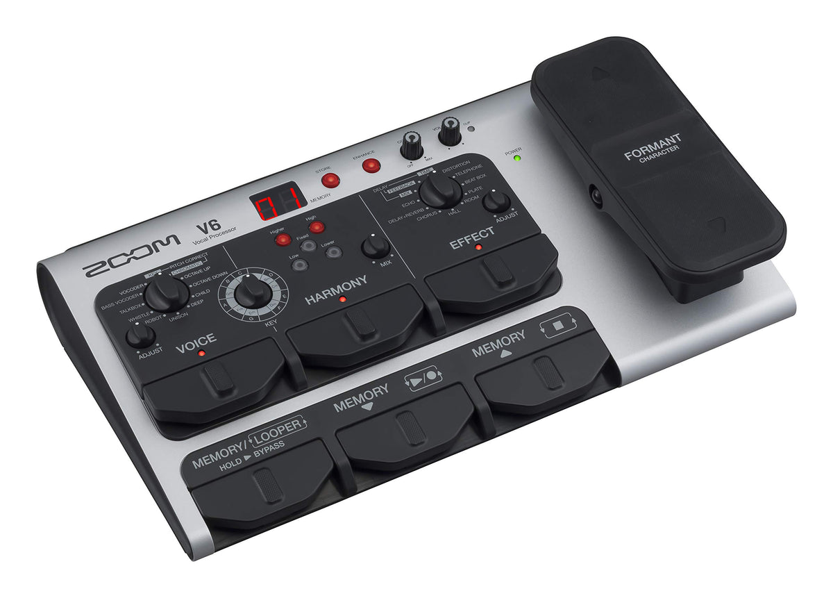 Zoom V6-SP Vocal Effects Processor Pedal