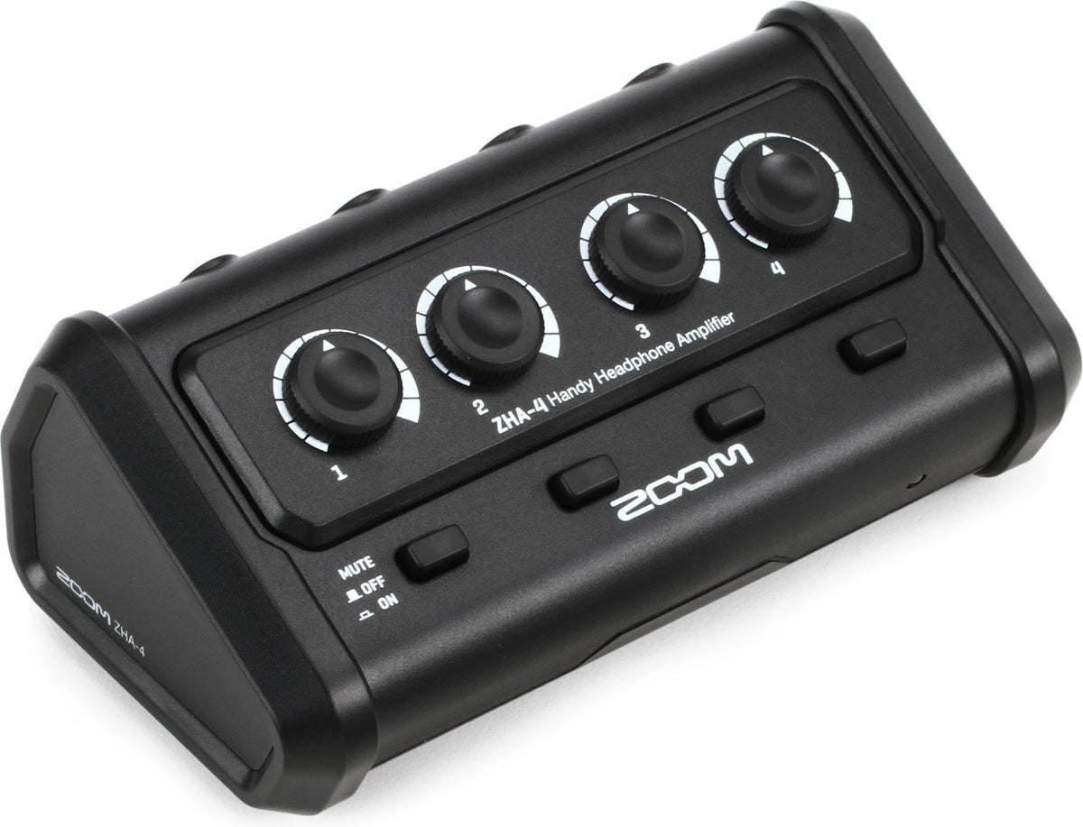 Zoom ZHA-4 4-Channel Portable Headphone Amplifier