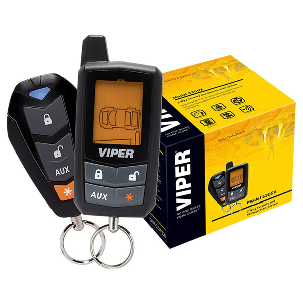 Viper 5305V 2-Way LCD Car Alarm and Remote Start System