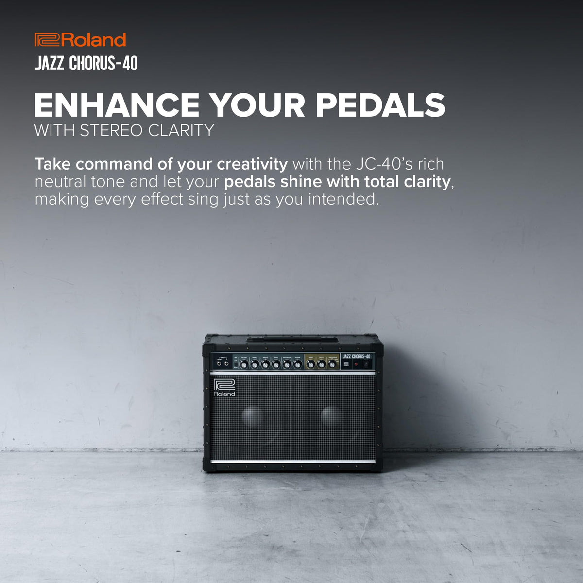 Roland JC-40 40-Watt Stereo Guitar Combo Amplifier