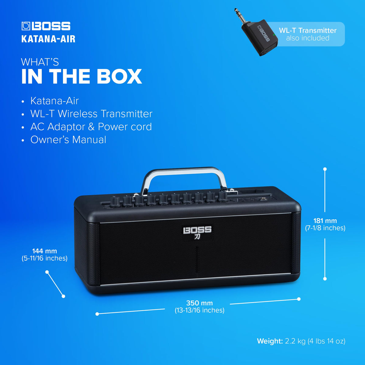 BOSS KTN-AIR Katana-Air Wireless Guitar Amplifier