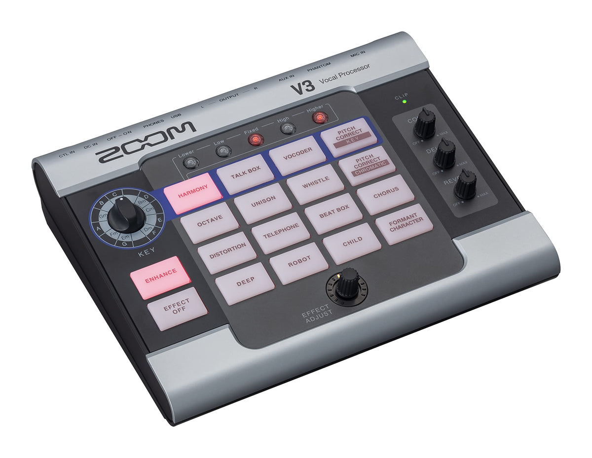 Zoom V3 Vocal Processor with USB Audio Interface