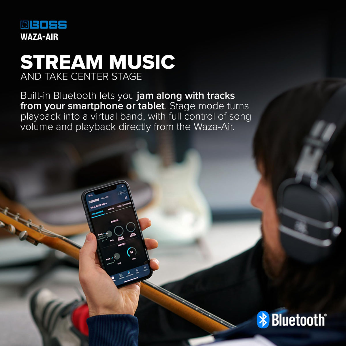 BOSS WAZA-AIR Wireless Personal Guitar Amplification System