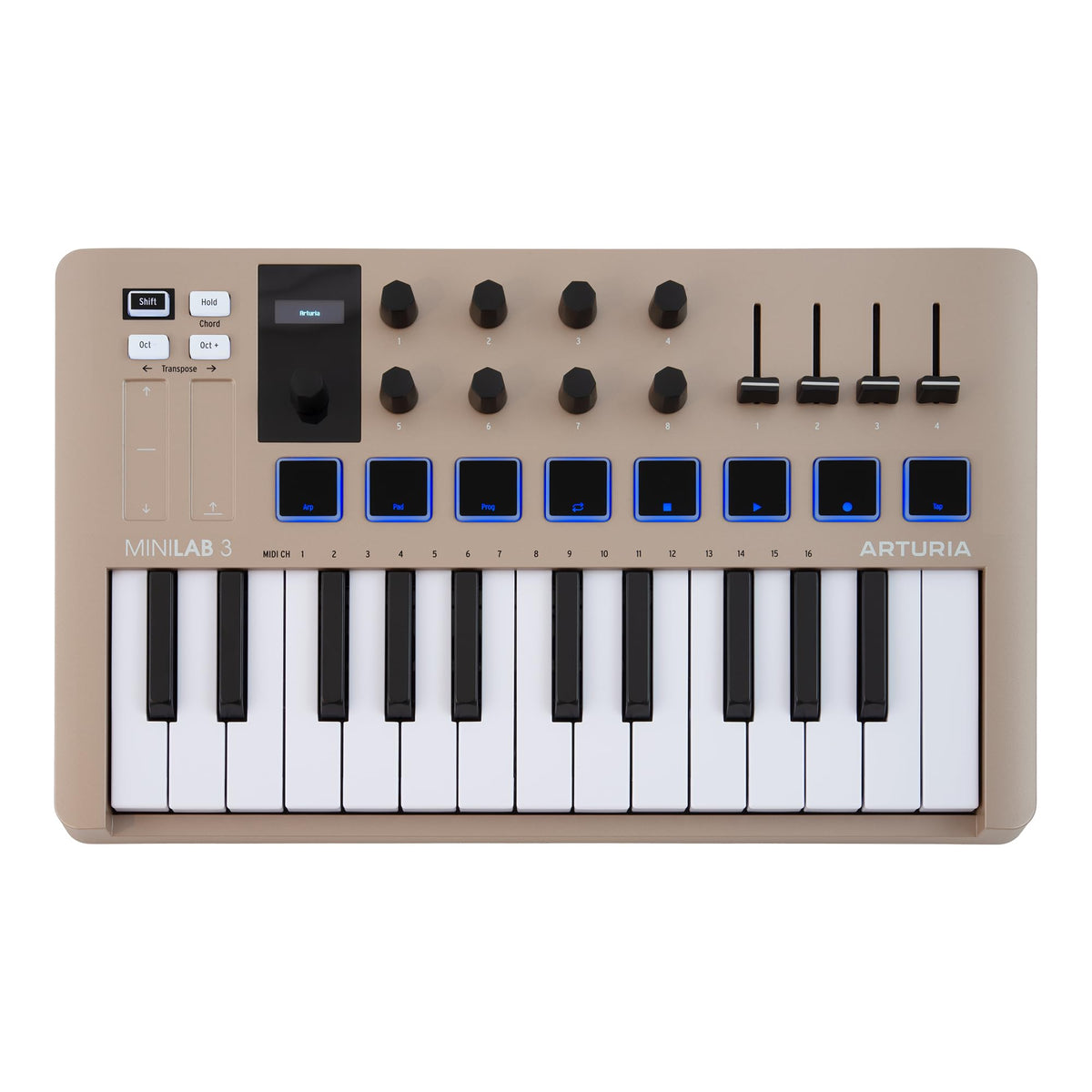 Arturia MINILAB 3 CHAMPAGNE 25-Key MIDI Controller
