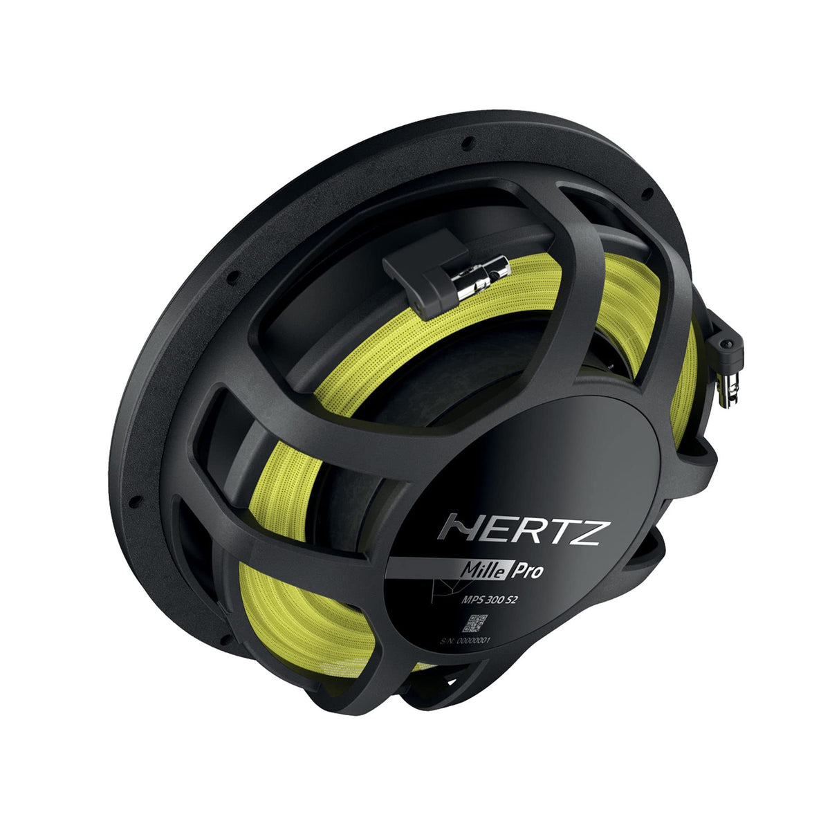 Hertz MPS250S2-1 10" 2-Ohm Shallow Subwoofer