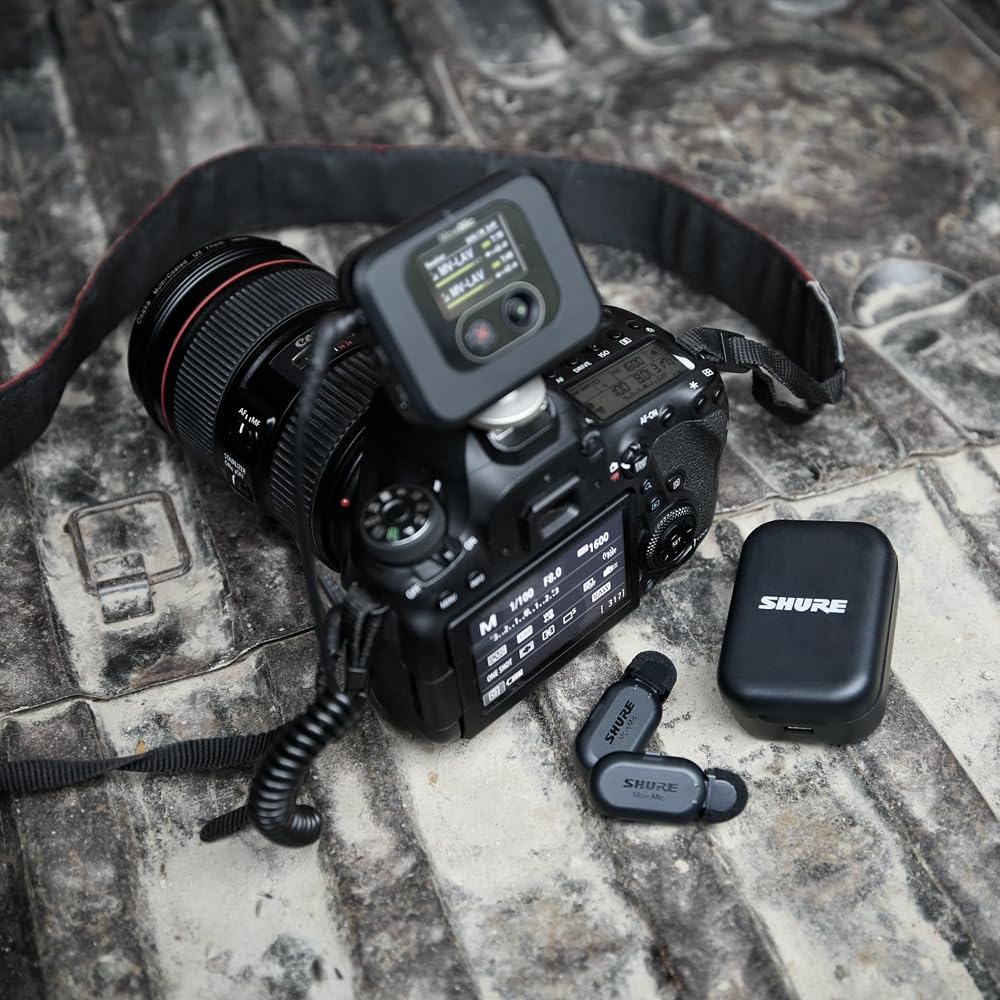 Shure MV-TWO-Z7 MoveMic Two Wireless Lavalier Mics