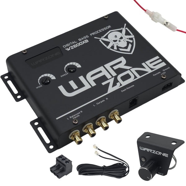 Warzone WZ600XB Digital Bass Processor with Remote