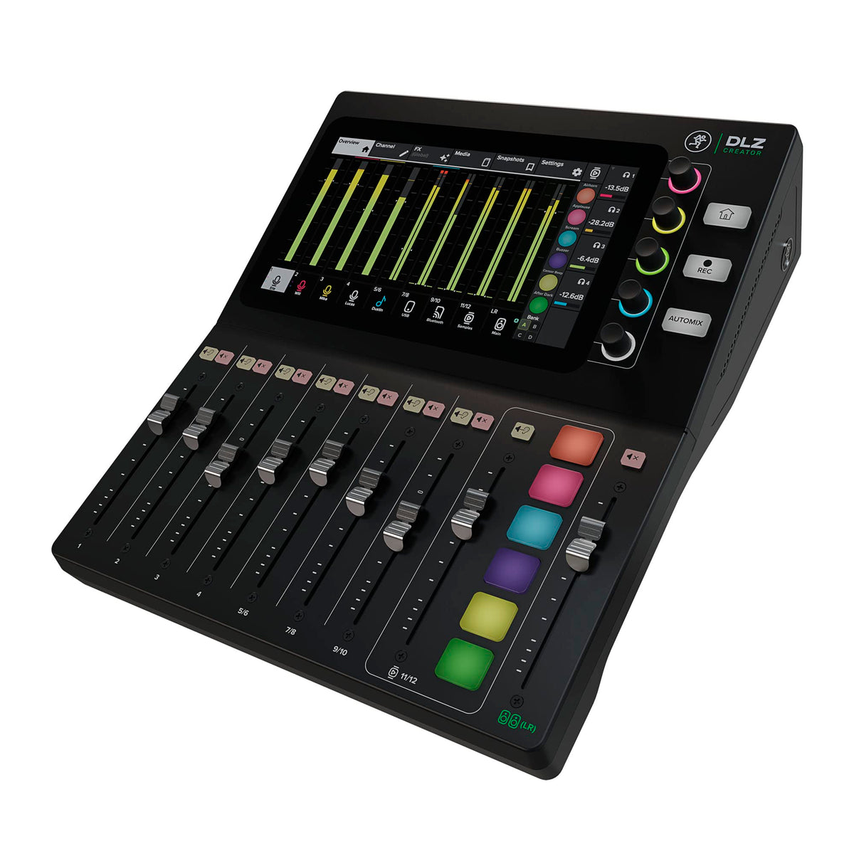 Mackie DLZ Creator Adaptive Digital Podcast Mixer