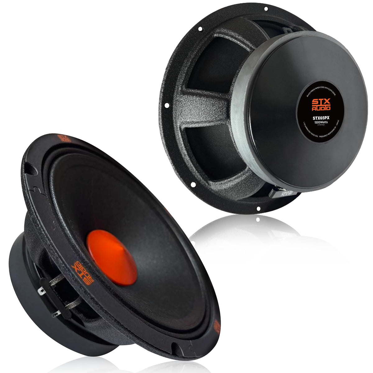STX Audio STX-65PX 6.5" Midrange Speaker Pair