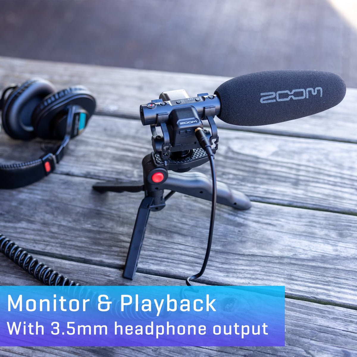 Zoom M3 MicTrak On-Camera Shotgun Microphone Recorder
