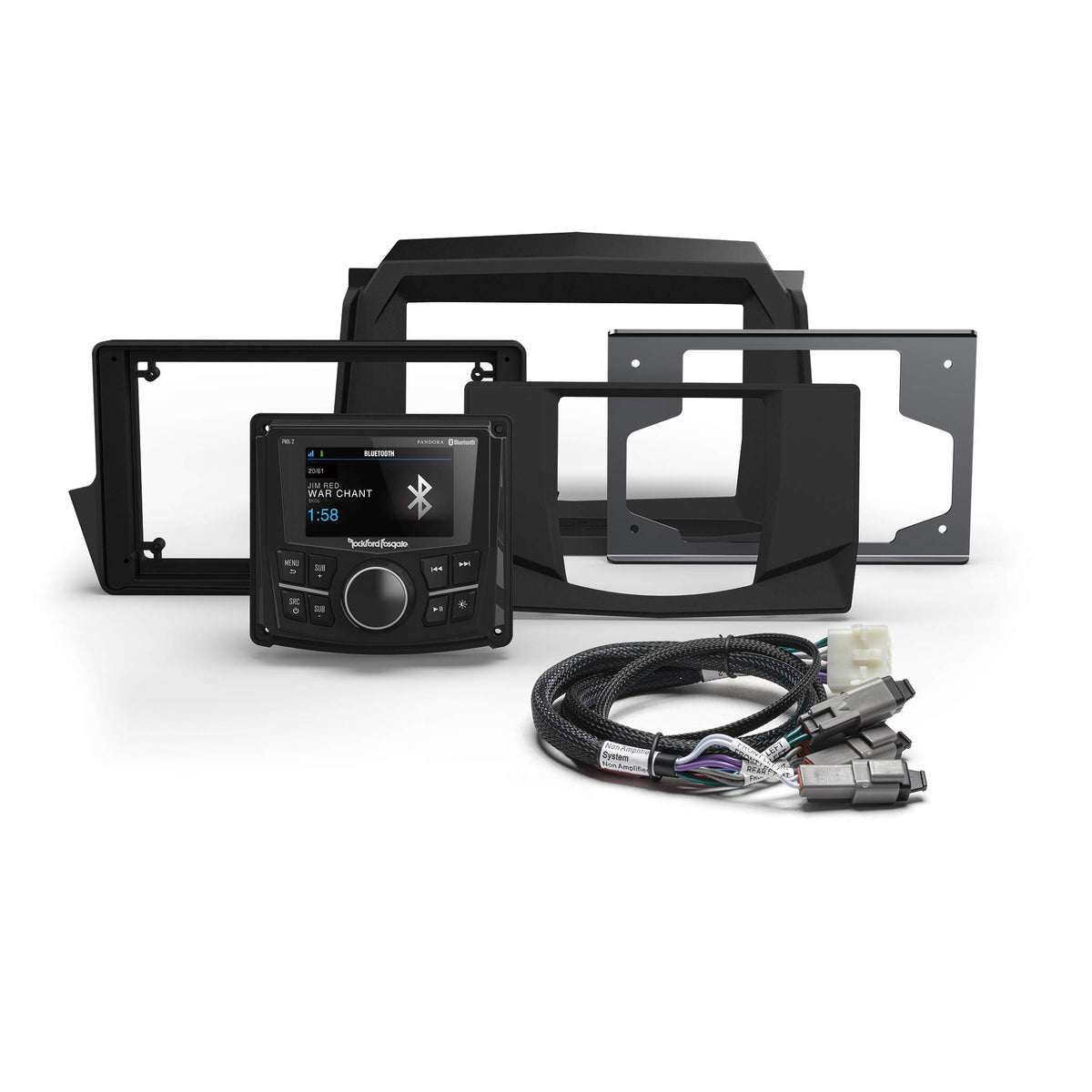 Rockford Fosgate RZR14-DK Upper/Lower Polaris RZR Dash Kit