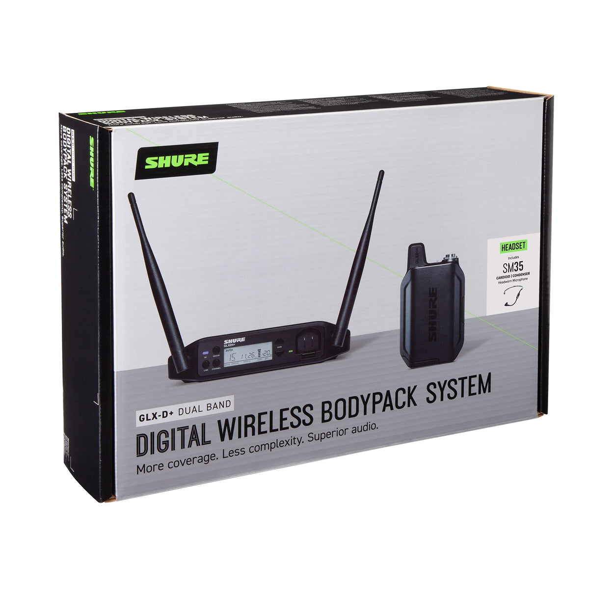 Shure GLXD14+/SM35-Z3 Digital Wireless Headset System