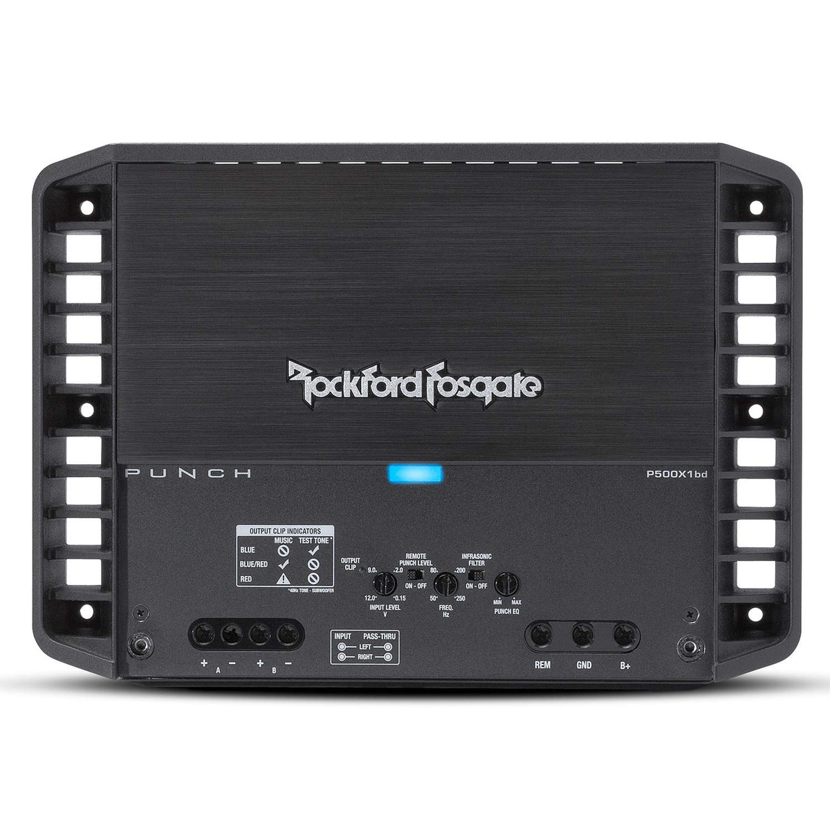 Rockford Fosgate P500X1BD 500W Mono Subwoofer Amplifier