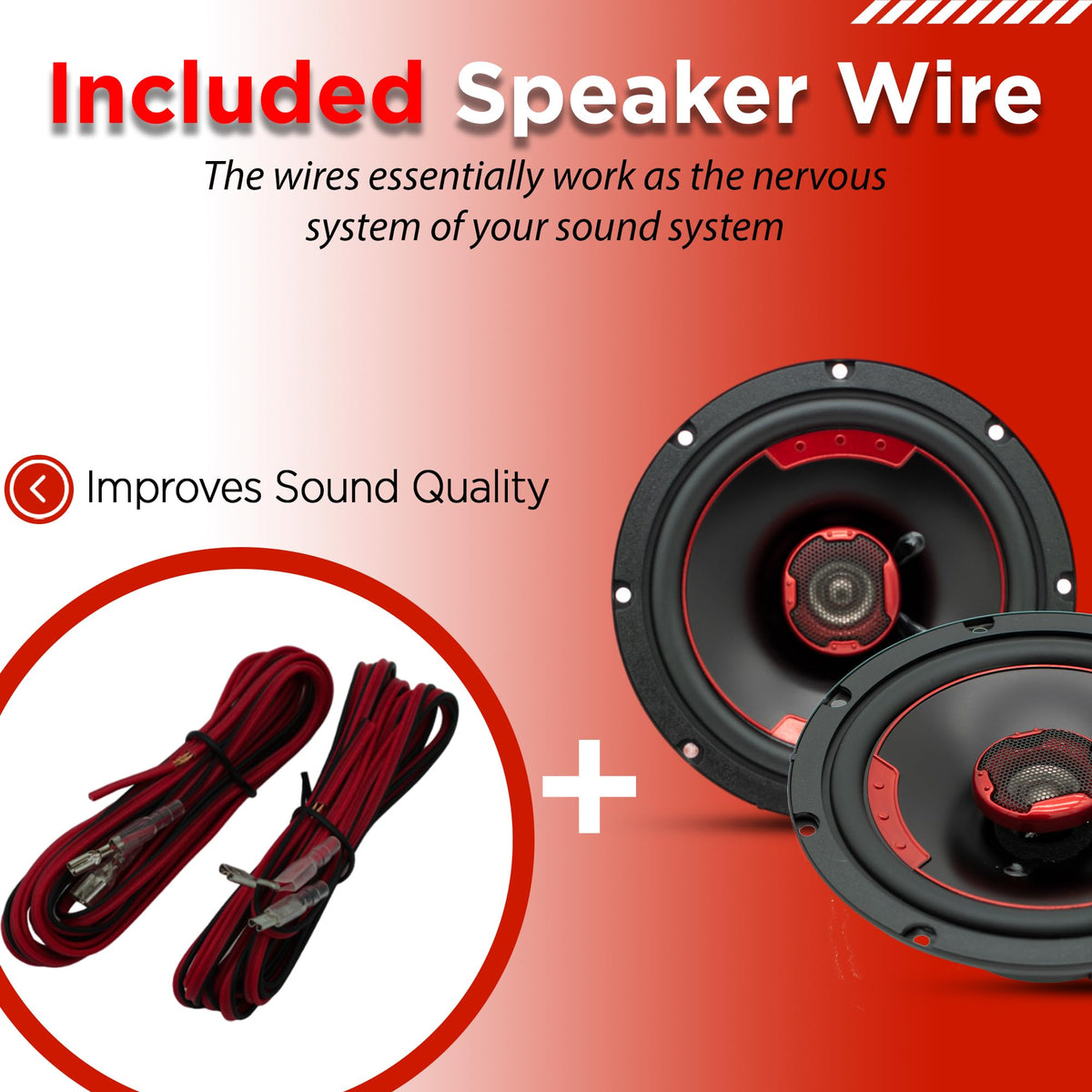MB Quart XK2-116 6.5" 2-Way Coaxial Speakers