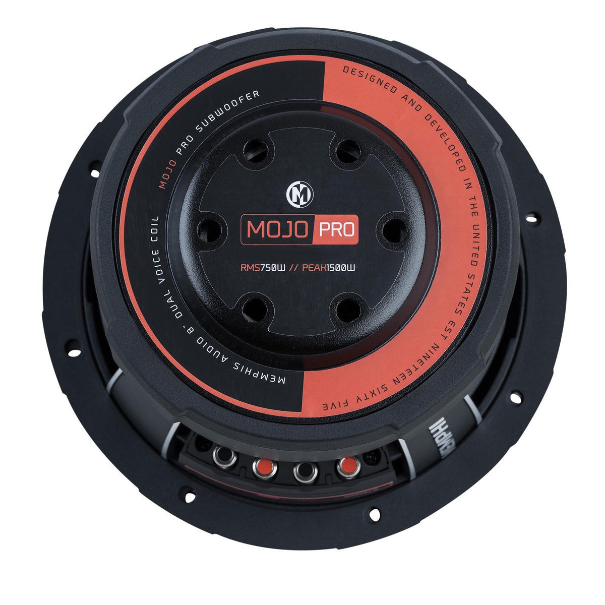 Memphis MJP844 MOJO Pro 8" Dual 4-Ohm Subwoofer